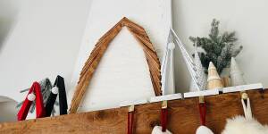 Photo: Door Shim Christmas Trees